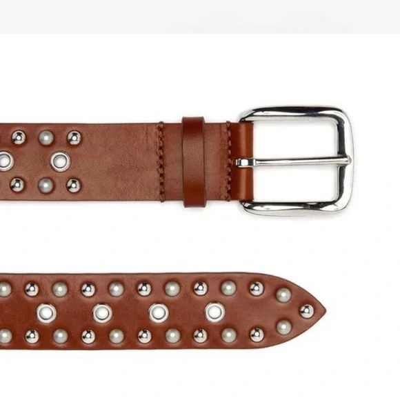 Isabel Marant Brown Rica Studded Belt - like new - Picture 2 of 4
